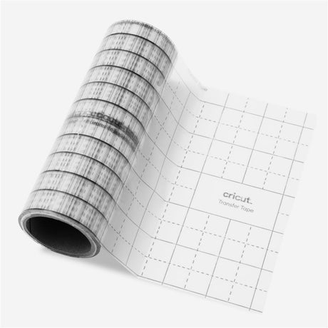 Cricut Joy Transferklebeband ohne Trägerfolie Transparent 13,9cm x 3,04m 1 Rolle