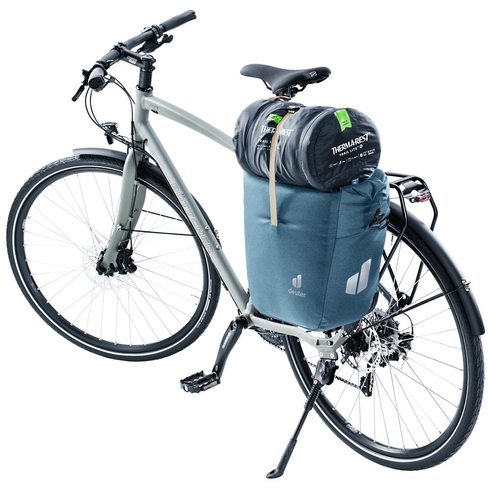 deuter Valbona 20+5, Fahrradtasche, atlantic (blau), 25L, Hinterradtasche