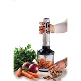 Ariete Moderna Stabmixer-Set, Weiß, 3in1 Pürierstab Set, 1000W, Modernes Design