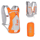 NILS CAMP Laufrucksack Tripper 10L Orange - Outdoor Rucksack Joggen Wandern Fahrrad