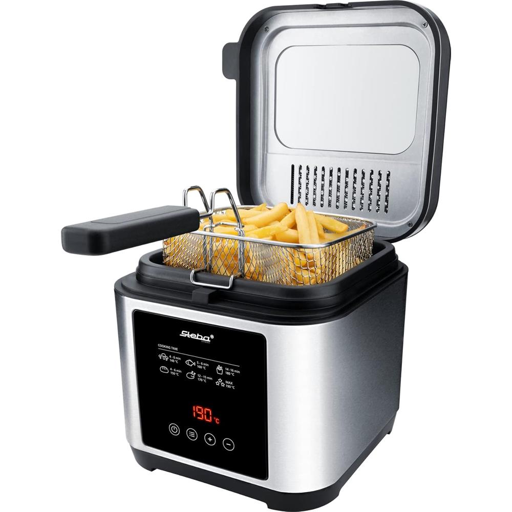 Steba Edelstahl-Fritteuse DF 150