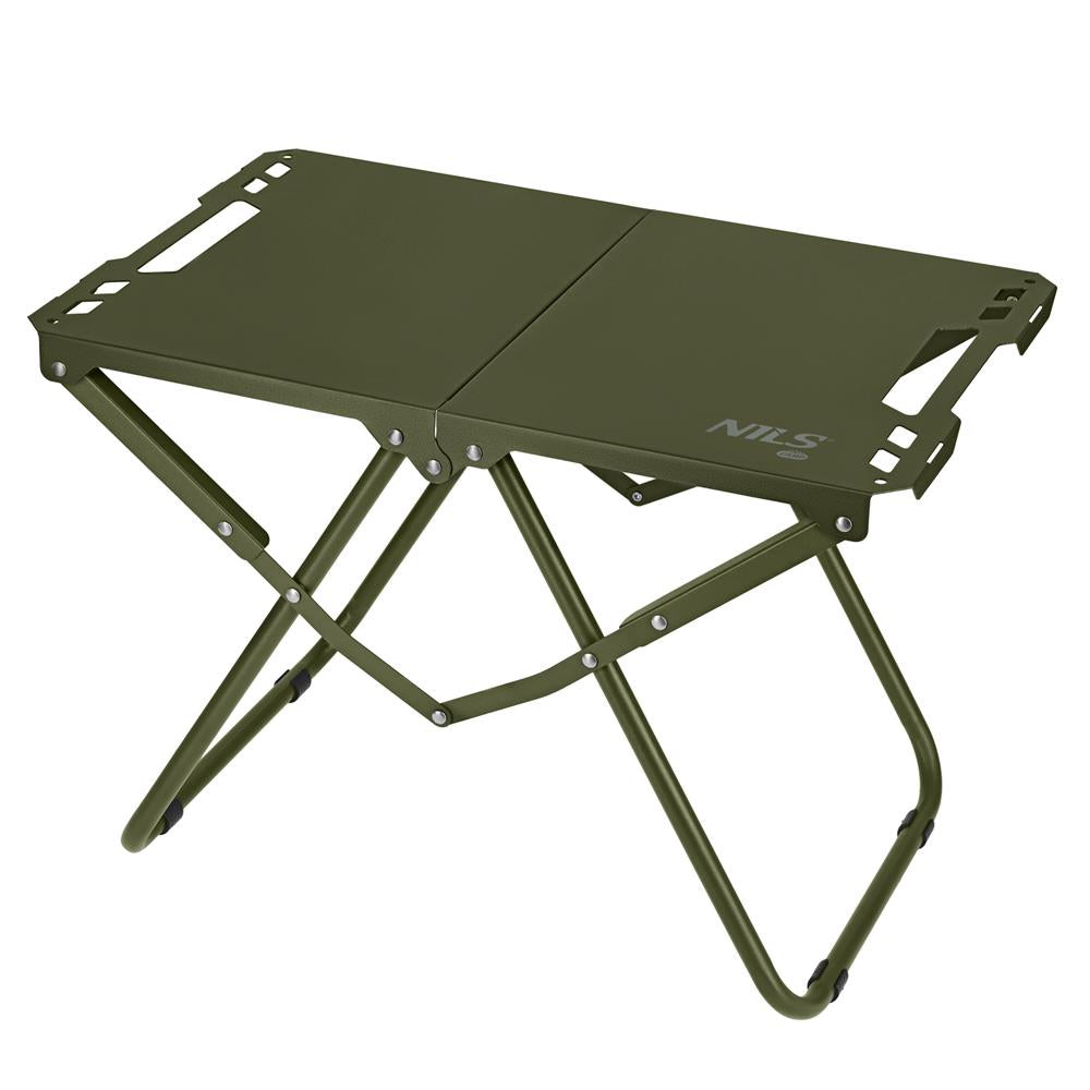 NILS CAMP Campingtisch klappbar grün kompakt für Camping Outdoor Garten