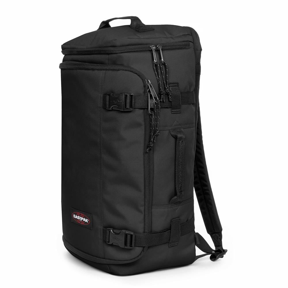 Eastpak CARRY PACK, Reiserucksack, Black (schwarz), 30L, Reisetasche mit Flaschenhalter und Laptopfach
