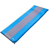 NILS CAMP selbstaufblasende Campingmatte 195 cm blau-grau Isomatte Outdoor Schlafmatte
