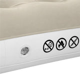 NILS CAMP Campingmatratze Doppelbett beige 191x137x22 cm für Camping Reise Gästebett