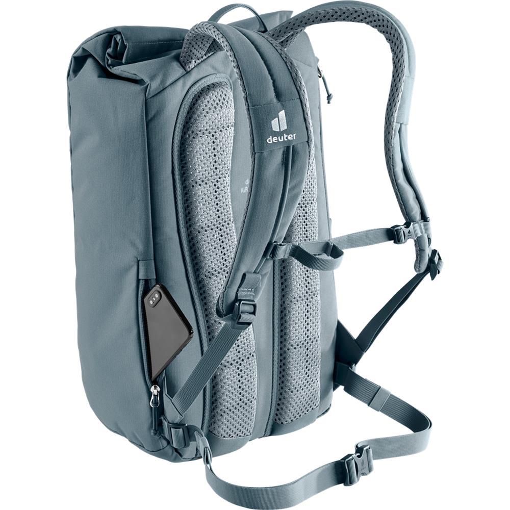 deuter Stepout 22, Rucksack, black (schwarz), 22L, mit Flaschenhalter und Laptopfach