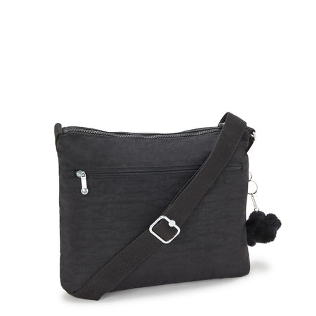 Kipling ALVAR, Mittelgroße Umhängetasche, Black Noir (schwarz), 5L, Schultertasche