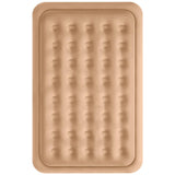NILS CAMP Campingmatratze Doppelbett beige 200x145x35 cm mit elektrischer Pumpe Gästebett
