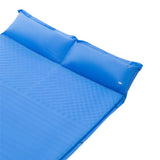 NILS CAMP selbstaufblasende Campingmatte 2 Personen 190 cm blau Isomatte Outdoor