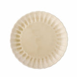 Bloomingville Latina Teller, Natur, 20 cm, Steingut, dänisches Design