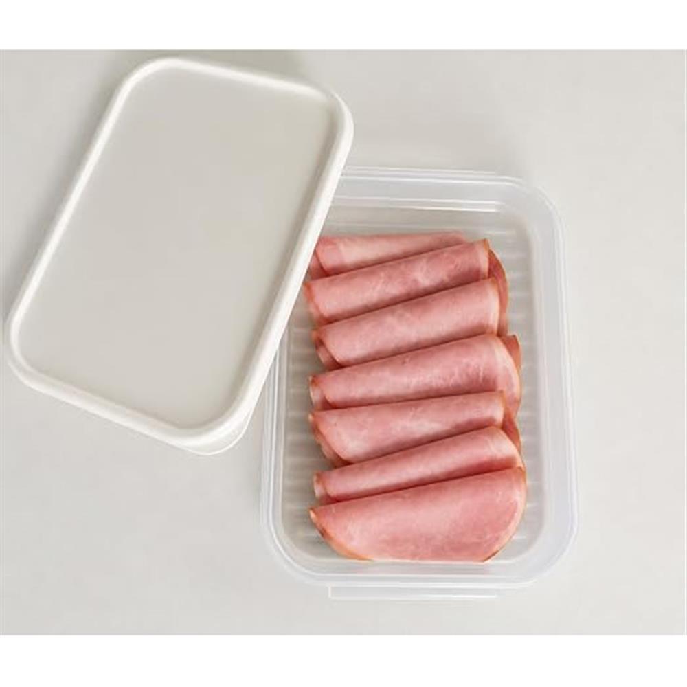 LocknLock Frischhaltedosen 3er Set 1.2L, Transparent, BPA-frei, Rechteckig, Gefriergeeignet bis –20 °C