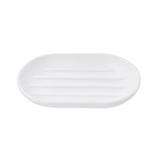 Umbra Touch Seifenschale, ovale Seifenablage mit Soft Touch Finish, in Weiß