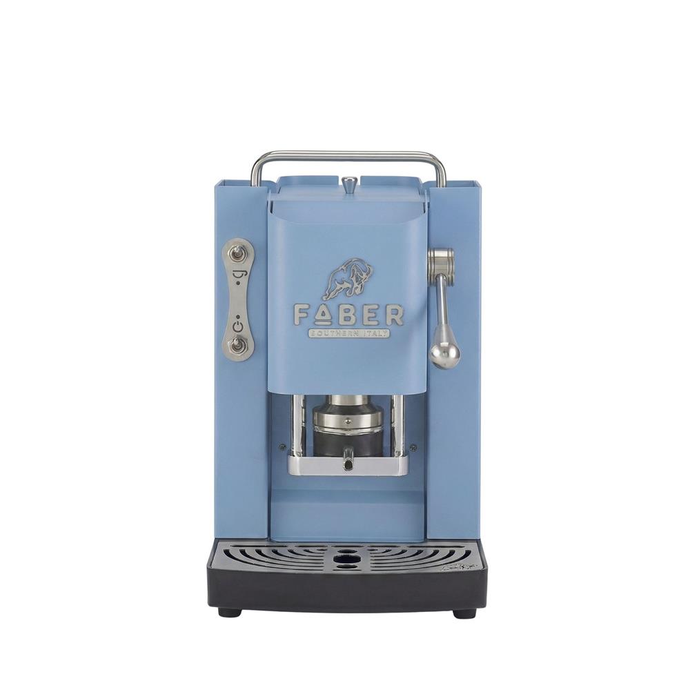 Faber Pro Deluxe 3.0 Turquoise Chrom ESE Pad Kaffeemaschine 44 mm