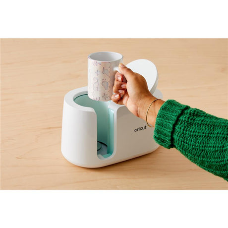 Cricut Tassen aus Keramik in Weiß Blank im 2er Set 440ml, Rohling für Mug Press
