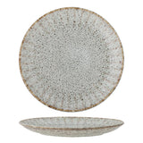 Bloomingville Fleur Teller Natur Steingut mediterran 27cm