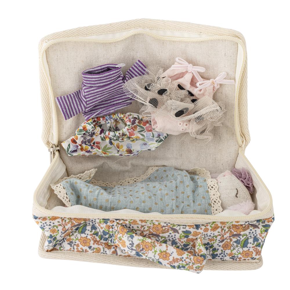 Bloomingville MINI Milly Puppe 6er Set Bunt Polyester 15cm