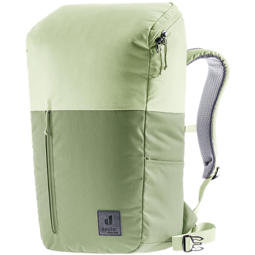 deuter UP Stockholm, Lifestyle-Rucksack, mineral-grove (grün), 22L, mit Flaschenhalter und Tabletfach