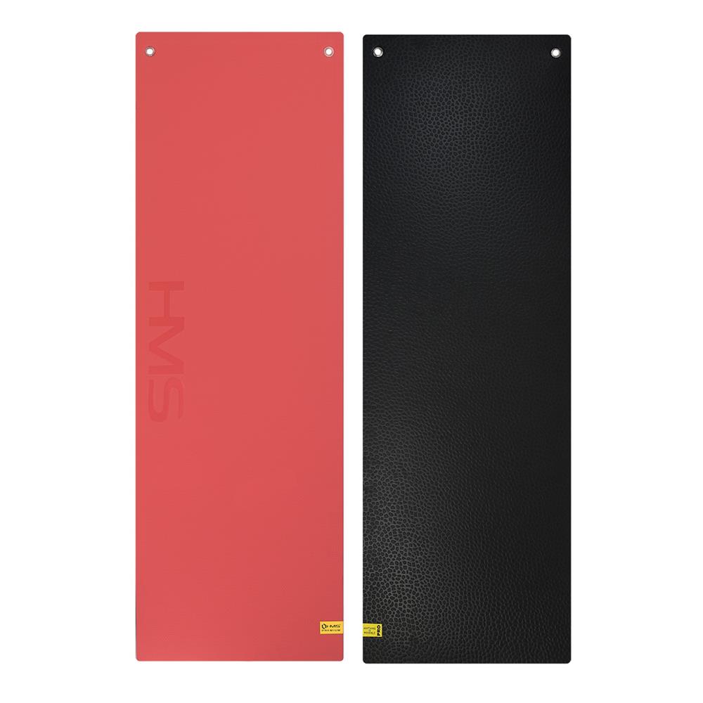 HMS Premium MFK03 Fitnessmatte 180x60 cm 15 mm Rot/Schwarz