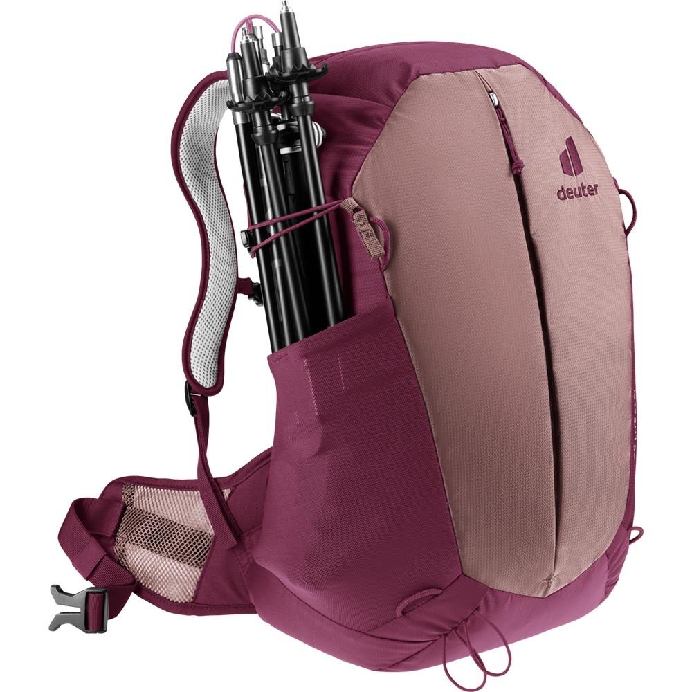 deuter AC Lite 21 SL, Wanderrucksack, ashrose-cassis (braun), 21L