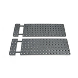 Umbra Peggy Einsatz für Küchenschränke und Schubladen 2er Set Anthrazit Schubladenorganizer