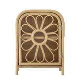 Bloomingville MINI Anuke Regal, Rattan, 35x47x24 cm, Kabinett, Kinderzimmer, dänisches Design