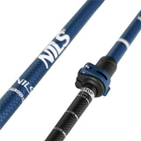 NILS Trekkingstöcke TK8601 Aluminium Wanderstöcke Blau
