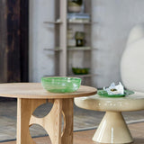 Bloomingville Amelie Dekoschale grün Glas modern 27 cm