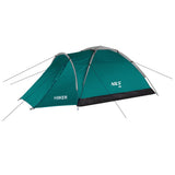 NILS CAMP Hiker Zelt für 2 Personen in Grün - kompaktes Campingzelt mit Vorraum für Camping & Outdoor