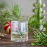 Bloomingville Debra Trinkglas Klar Glas Weihnachtsbaum Weihnachtsglas 370 ml