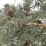 Bloomingville Cedar Kranz Grün Kunstkranz 70 cm Weihnachtsdeko zum Hängen