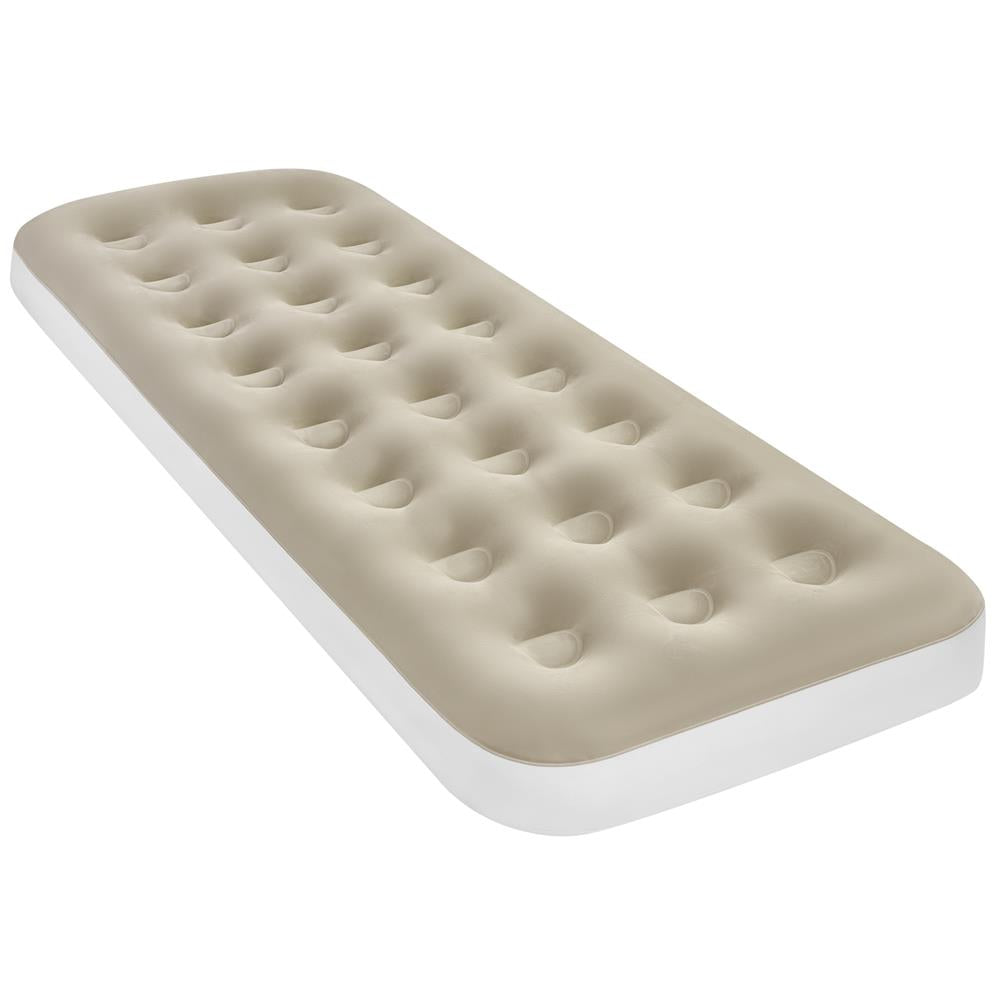 NILS CAMP Campingmatratze Einzelbett beige 191x73x22 cm für Camping Reise Gästebett