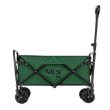 NILS CAMP Transportwagen 70L Faltwagen Bollerwagen klappbar Grün