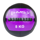 Wall Ball Medizinball 8 kg Trainingsball für Functional Training Violett | HMS WLB8