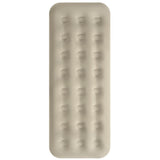 NILS CAMP Campingmatratze Einzelbett beige 191x73x22 cm für Camping Reise Gästebett