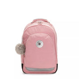 Kipling CLASS ROOM, großer Rucksack, Bridal Rose (rosa), Schulrucksack mit Laptopfach 15 Zoll