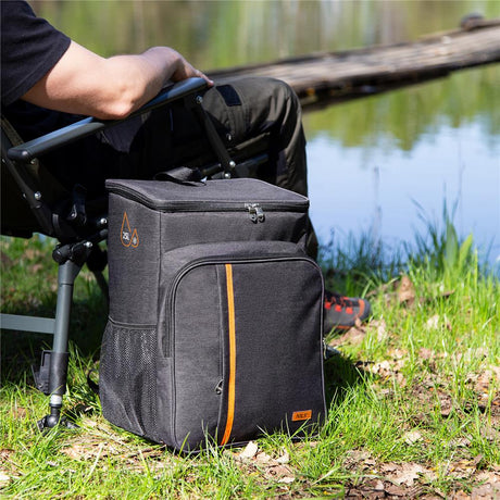 NILS Kühlrucksack 25L in Dunkelblau - Thermotasche für Picknick, Camping & Outdoor