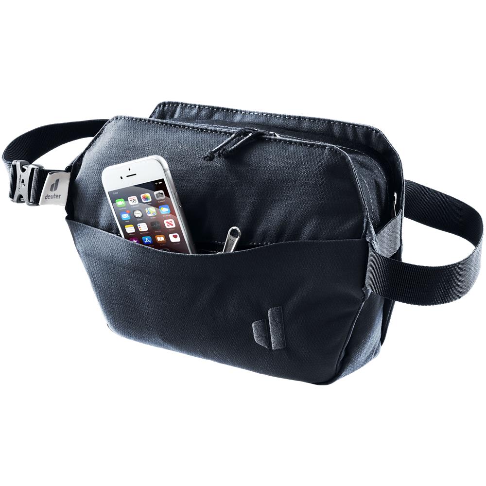 deuter Passway 2, Umhängetasche, black (schwarz), 2L, Schultertasche
