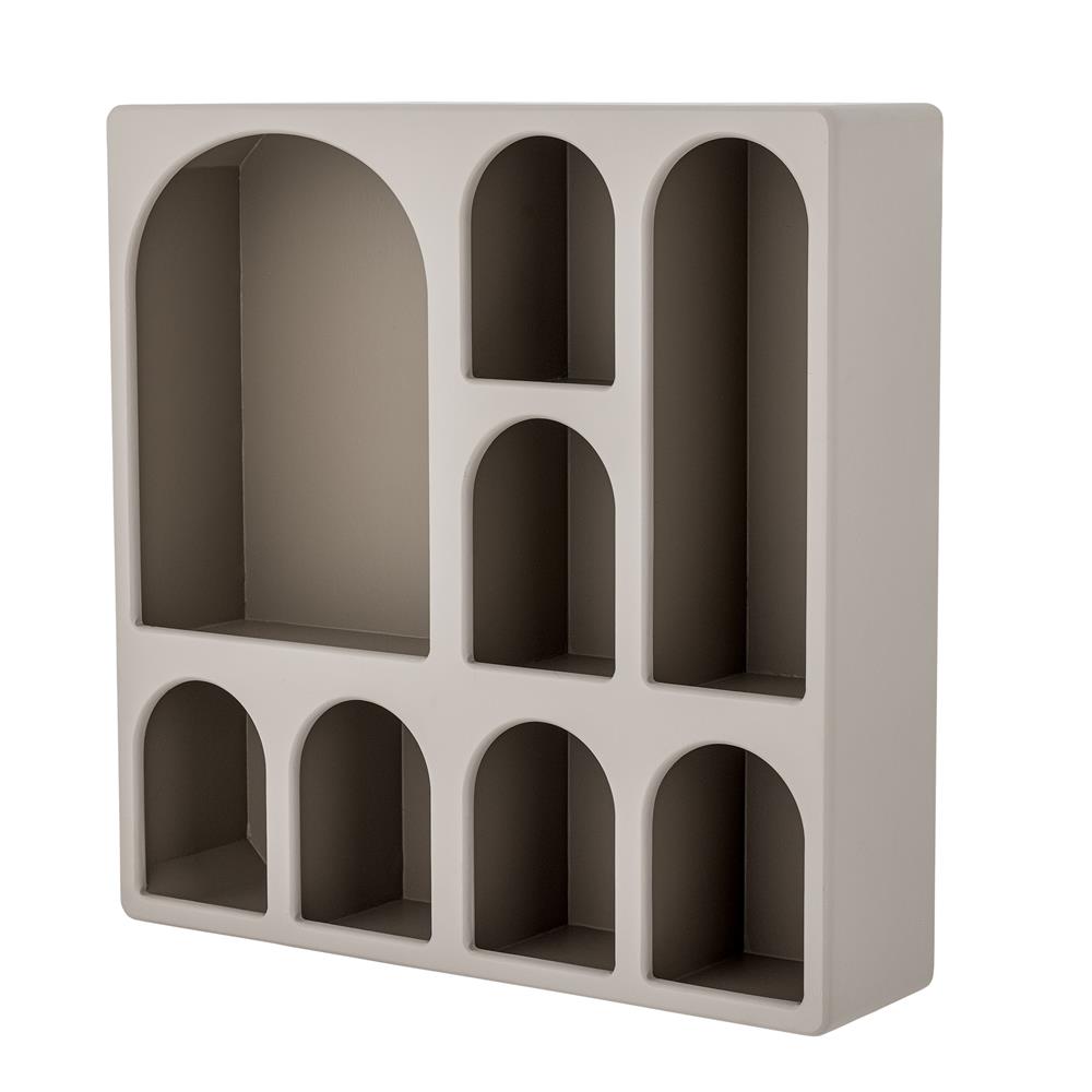 Bloomingville Graphia Bücherregal Braun Holz 48x48x12cm Wandregal