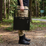 NILS CAMP Campingtisch klappbar schwarz kompakt für Camping Outdoor Garten