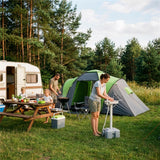 NILS CAMP Camping Waschbecken mobil mit Pumpe 20L für Camping Outdoor Reisen