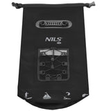 NILS CAMP Wasserdichter Rucksack 25L Schwarz - Outdoor Dry Bag Camping Kajak Reisen