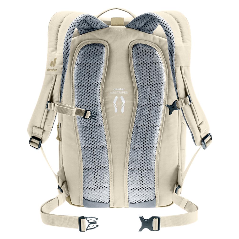 deuter Stepout 22, Rucksack, bone-desert (beige), 22L, mit Flaschenhalter und Laptopfach