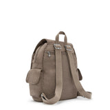 Kipling CITY PACK S, kleiner Rucksack, True Beige (beige), Damenrucksack mit vielen Fächern