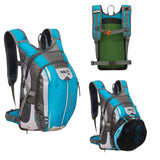NILS CAMP Tagesrucksack Adventure 25L in Blau - leichter Outdoor Rucksack für Wandern & Sport