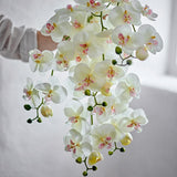Bloomingville Orchid Kunstblume Stiel Weiß 94 cm