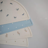 Mushie Silikon-Platzdeckchen, Crowns, Tischset, BPA-frei